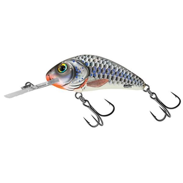 Salmo Rattlin Hornet 6.5cm Floating Silver Holographic Shad