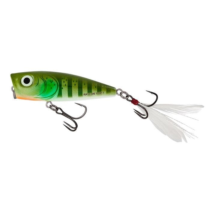 Salmo Rattlin Pop Floating 7cm Green Gill