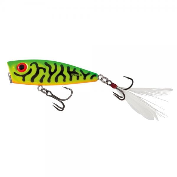 Salmo Rattlin Pop Floating 7cm Green Tiger
