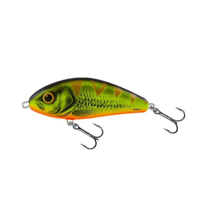 Salmo Sinking Rattlin Slider 15cm Supernatural Hot Perch