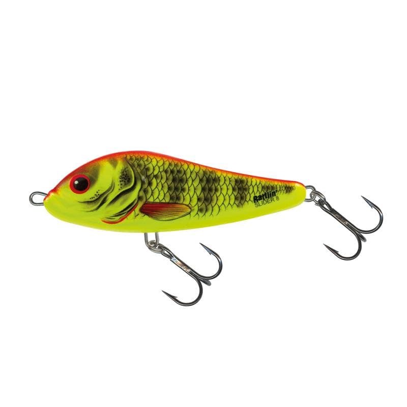 Salmo Sinking Rattlin Slider 8cm Bright Perch