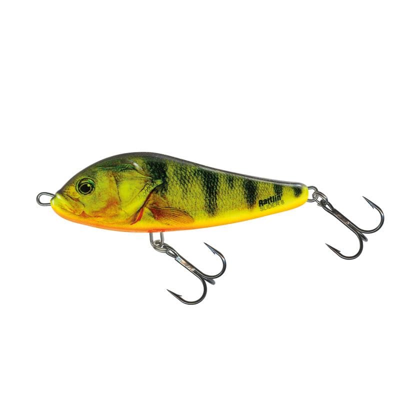 Salmo Sinking Rattlin Slider 8cm Hot Perch