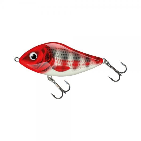 Salmo Slider 12cm Sinking Red Head Striper