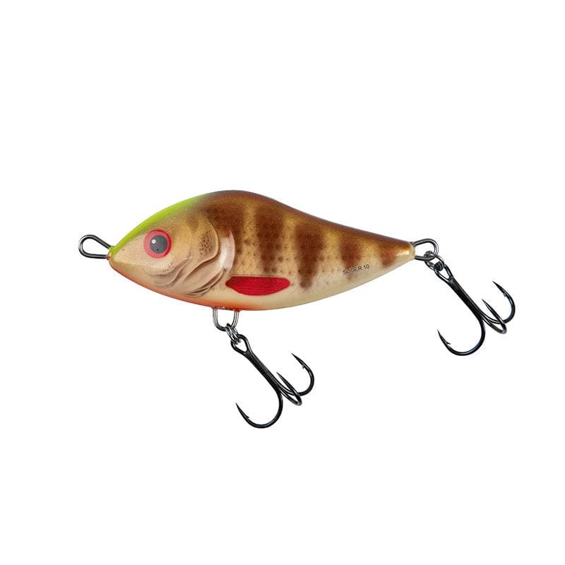 Salmo Slider 12cm Sinking Spotted Brown Perch