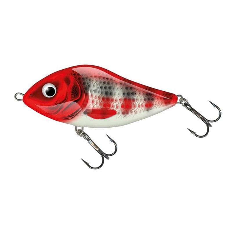 Salmo Slider Sinking 10cm Holo Red Perch