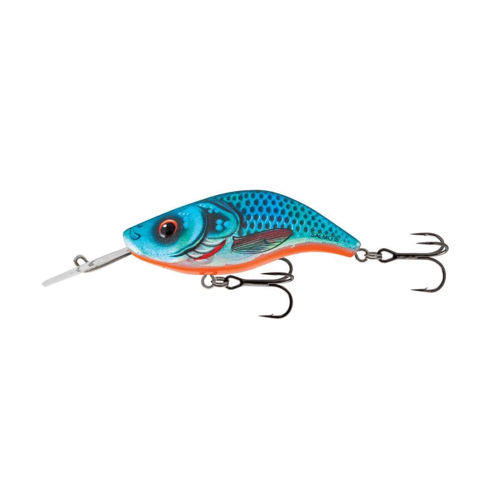 Salmo Sparky Shad 4cm Floating Blue Holographic Shad