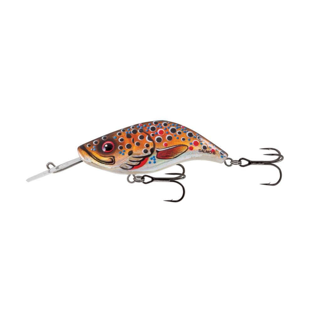 Salmo Sparky Shad 4cm Floating Brown Holographic Shad
