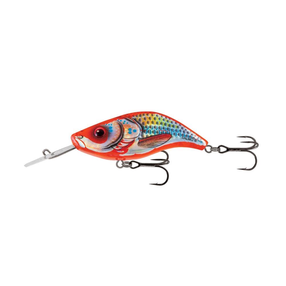 Salmo Sparky Shad 4cm Floating Holographic Gold Orange Shad