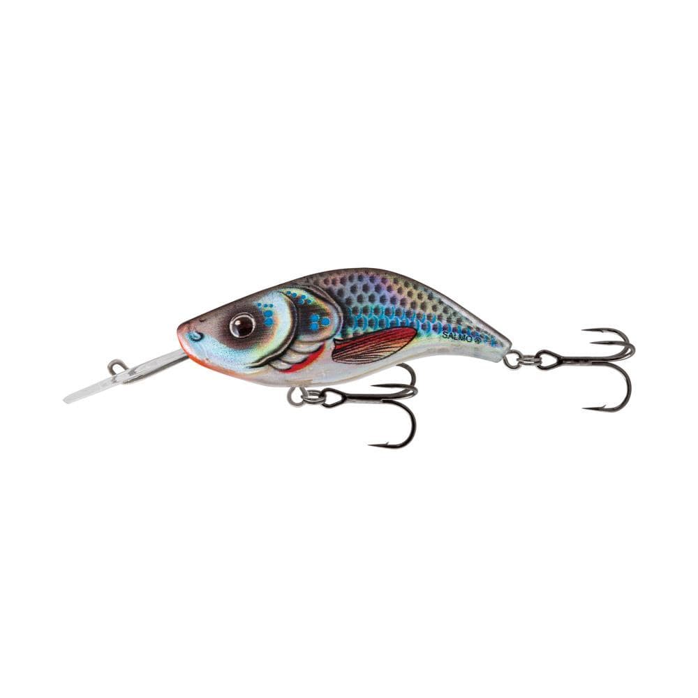 Salmo Sparky Shad 4cm Floating Silver Holographic Shad