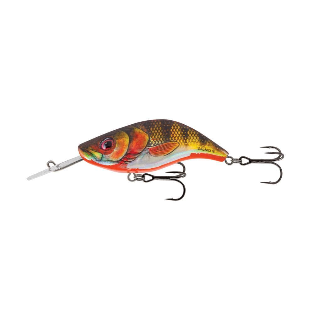 Salmo Sparky Shad 4cm Floating Yellow Holographic Shad