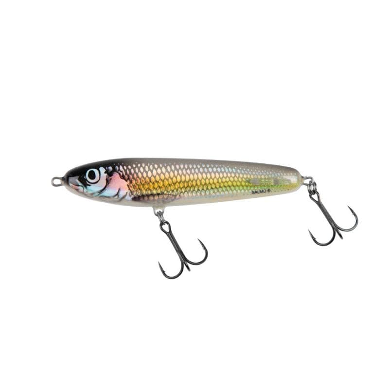 Salmo Sweeper 12cm Sinking Silver Chartreuse Shad