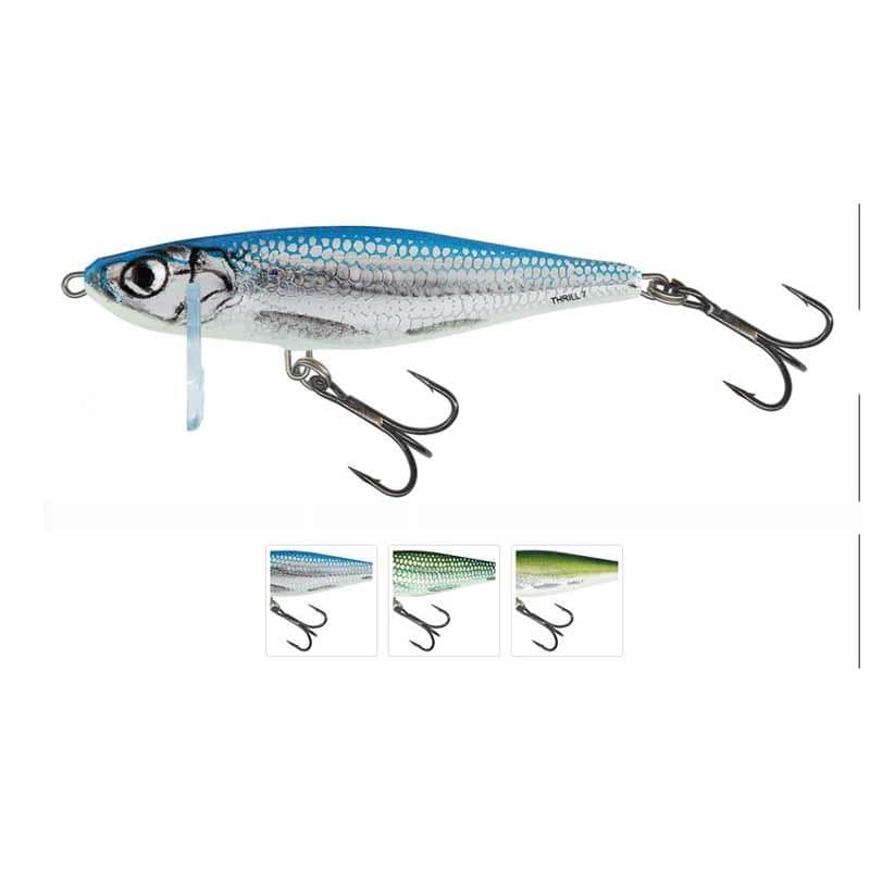 Salmo Thrill Sinking 4cm Olive Bleak - foto 2