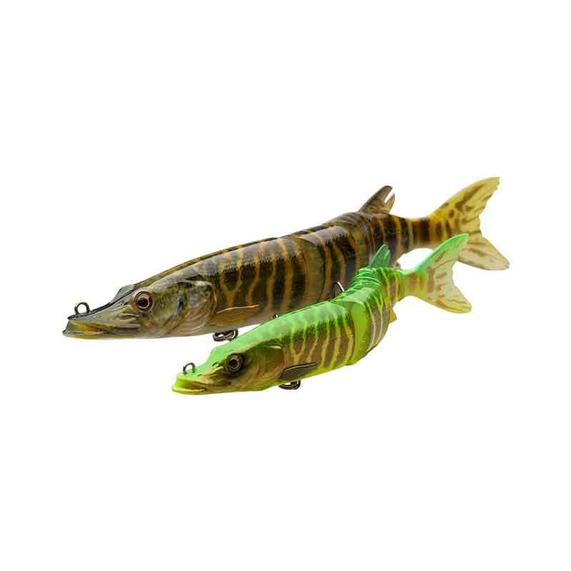 Savage Gear 3D Hard Pike 20cm Slow Sinking Striped Pike - foto 3