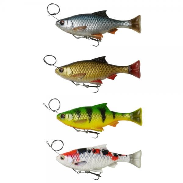 Savage Gear 4D Line Thru Pulse Tail Roach 18cm 90g SS Firetiger - foto 2