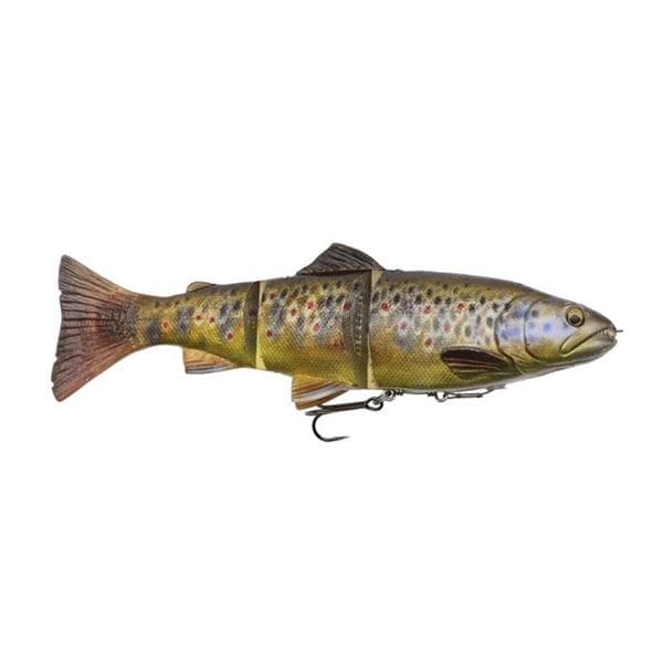 Savage Gear 4D Line Thru Trout 25cm SS Brown Trout