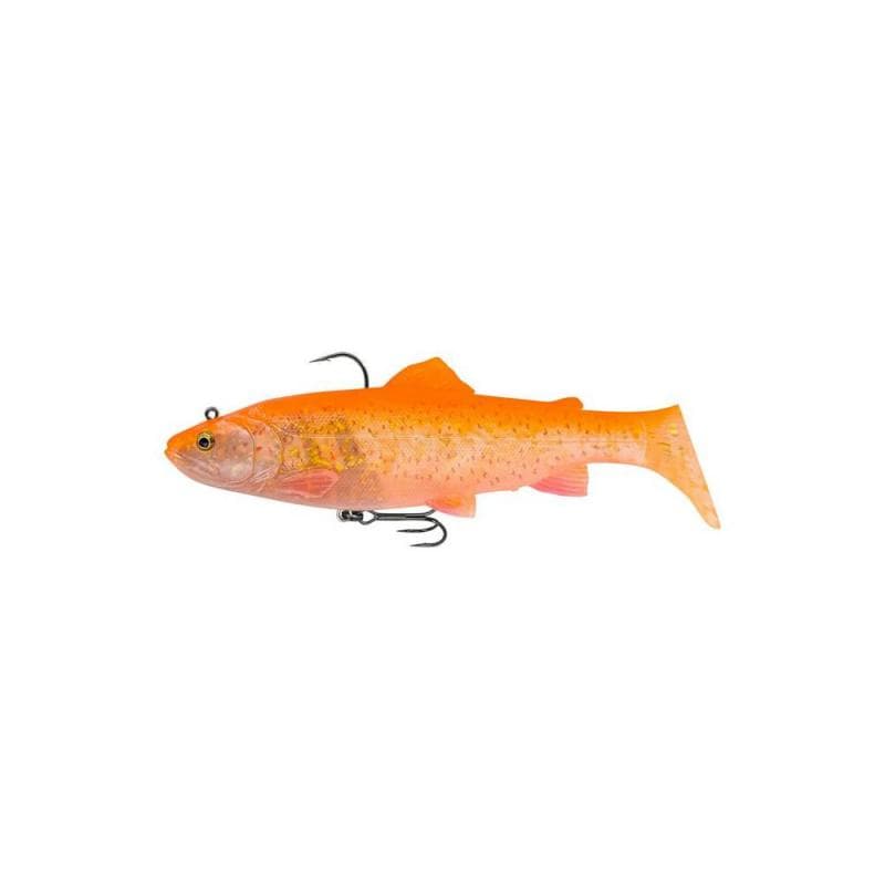 Savage Gear 4D Trout Rattle Shad 17cm Fast Sinking Clear Albino