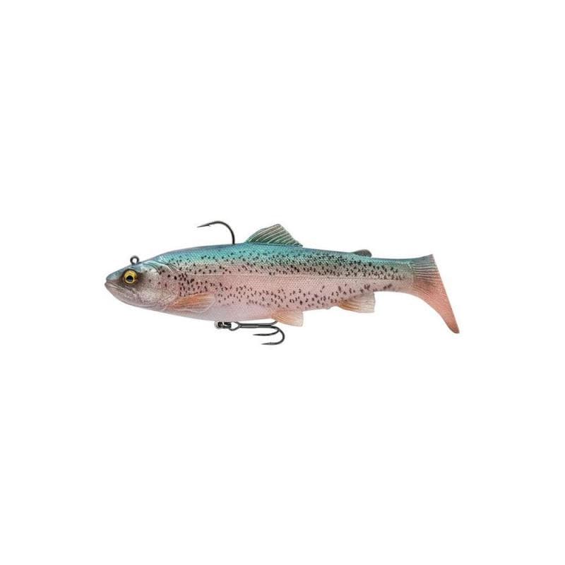 Savage Gear 4D Trout Rattle Shad 17cm Fast Sinking Clear Rainbow