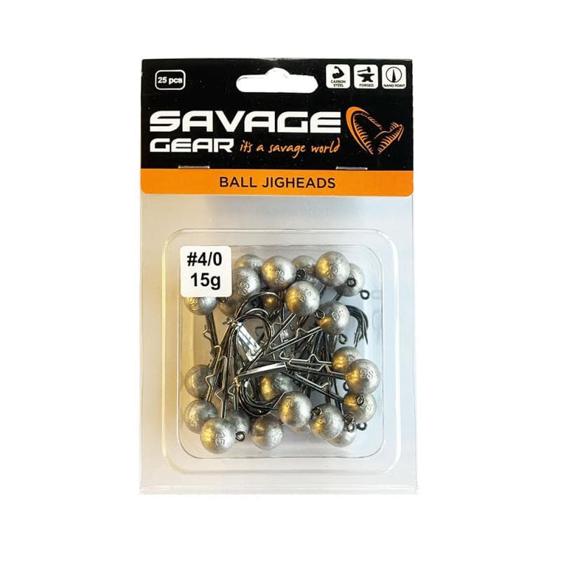 Savage Gear Ball Jigheads - Bulkverpakking 25st. 4/0 - 15g - foto 5