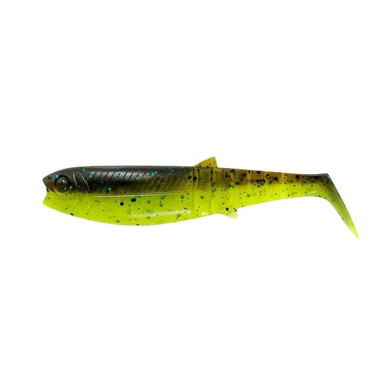 Savage Gear Cannibal Shad 10cm Chatreuse Pumkin