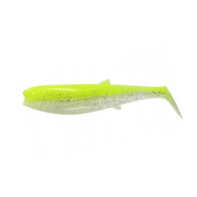 Savage Gear Cannibal Shad 10cm Fluo Yellow Glow