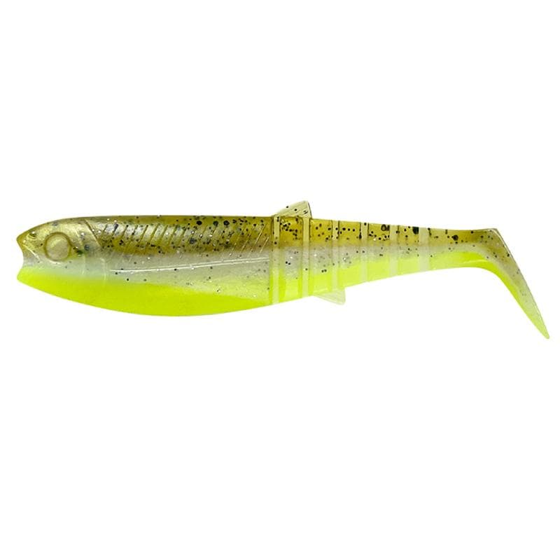 Savage Gear Cannibal Shad 17.5cm 2st Green Pearl Yellow
