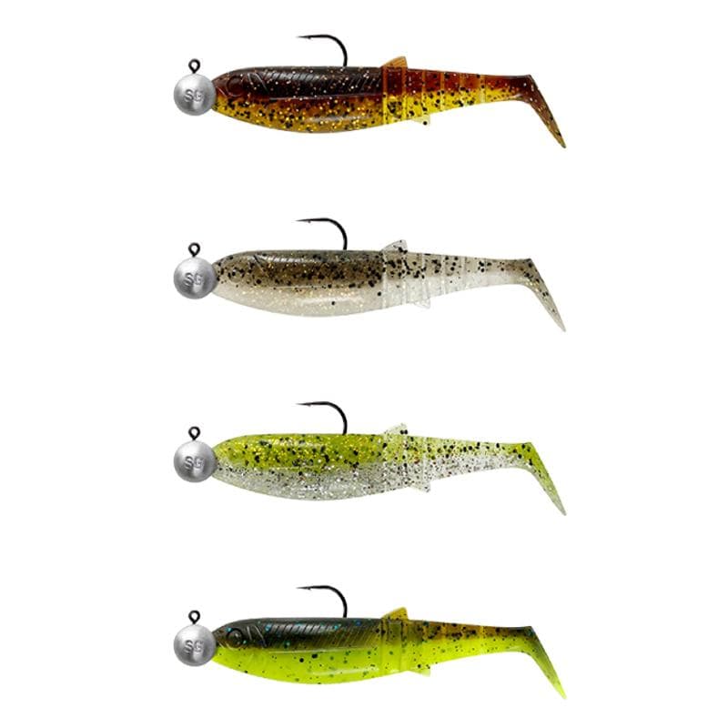 Savage Gear Cannibal Shad Clearwater Mix 10cm