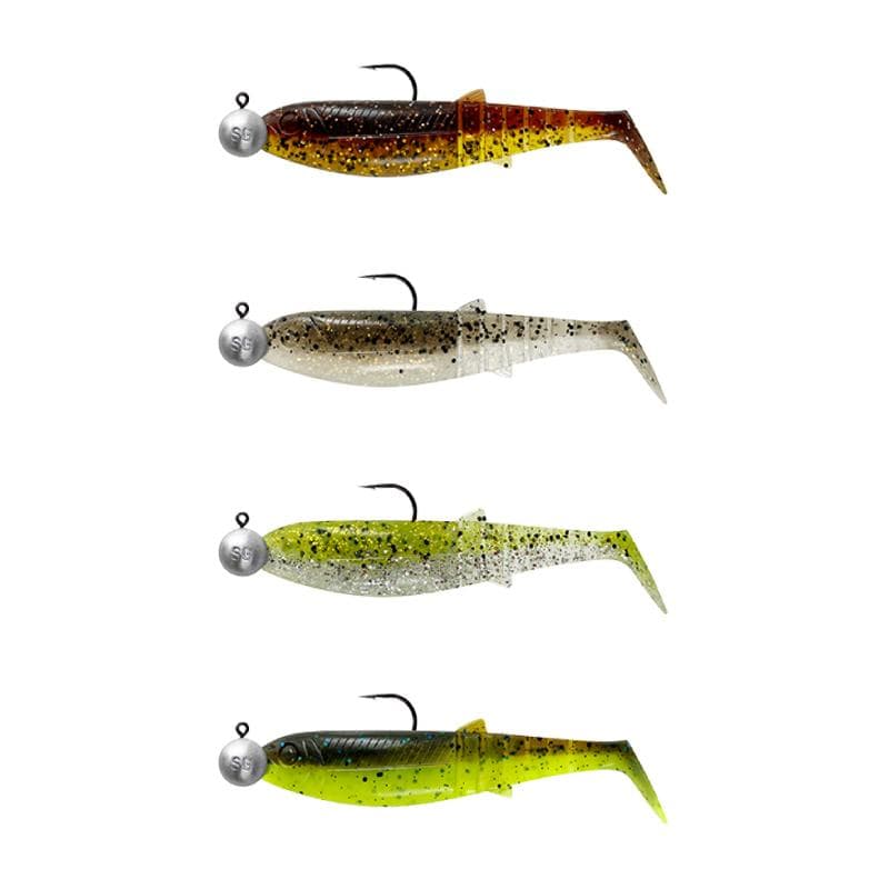 Savage Gear Cannibal Shad Clearwater Mix 8cm