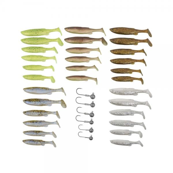 Savage Gear Fat Minnow T-Tail 36-delige Kit - foto 2