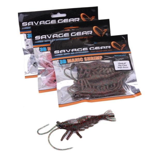 Savage Gear Manic Shrimp 10cm 4pcs Krill Pink - foto 2