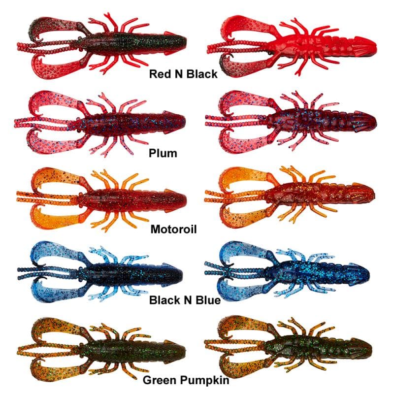 Savage Gear Reaction Crayfish 9.1cm Motor Oil - foto 2