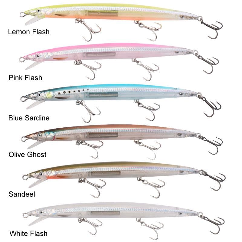 Savage Gear Sandeel Jerk Minnow 14.5cm 14g Olive Ghost - foto 2