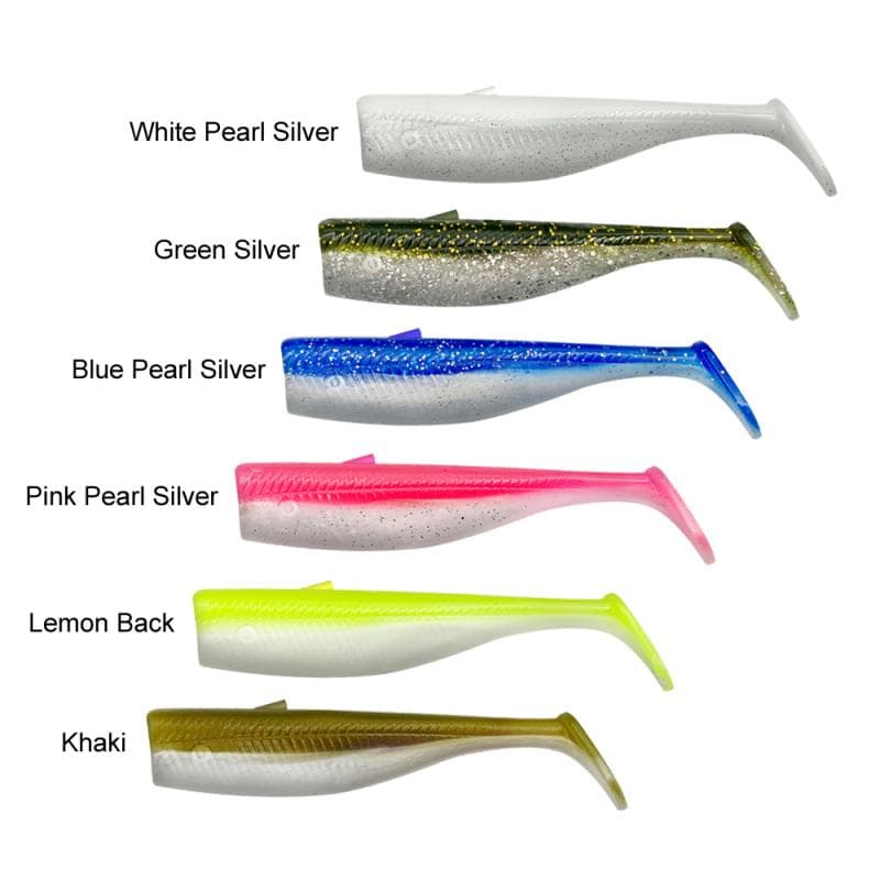 Savage Gear Savage Minnow WL Tail 10Cm 10G Green Silver 5Pcs - foto 2