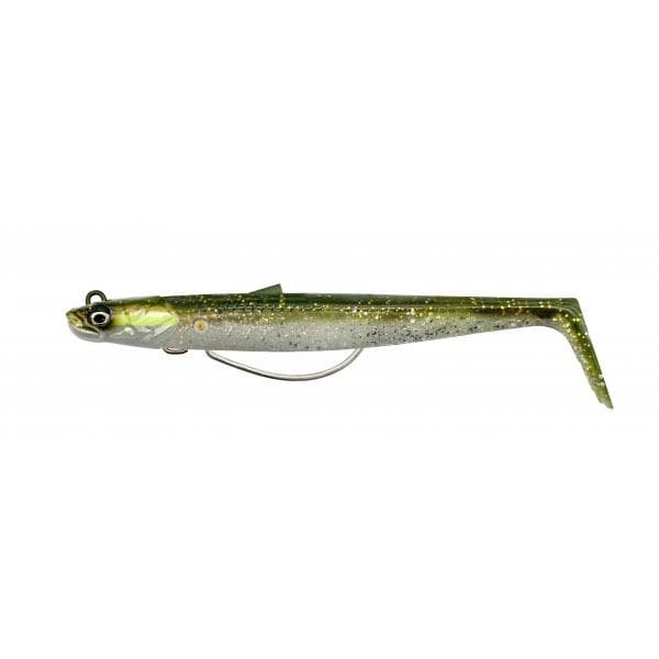 Savage Gear Savage Sandeel V2 WL 11.5Cm 22G Sinking Green Silver 2+1