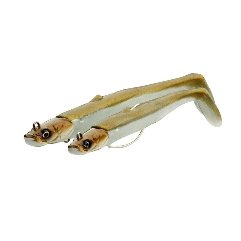 Savage Gear Savage Sandeel V2 WL 11.5Cm 22G Sinking Lemon Back 2+1 - foto 3
