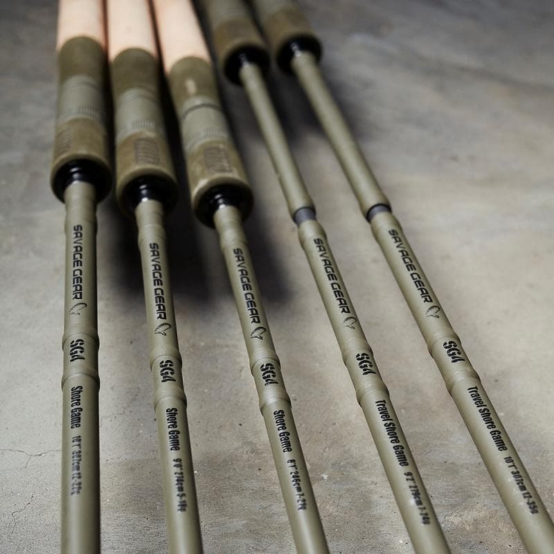 Savage Gear SG4 Shore Game Black Minnow Rod 3.07m 12-32g - foto 3