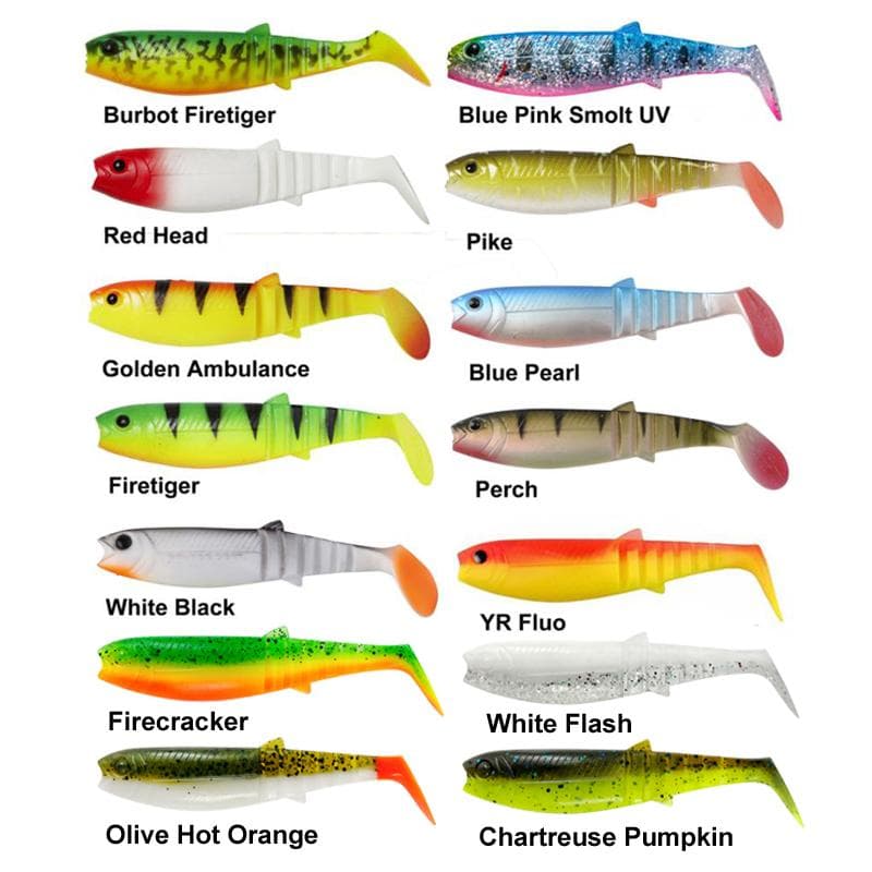 Savagear Cannibal Shad 8cm White Flash - foto 2
