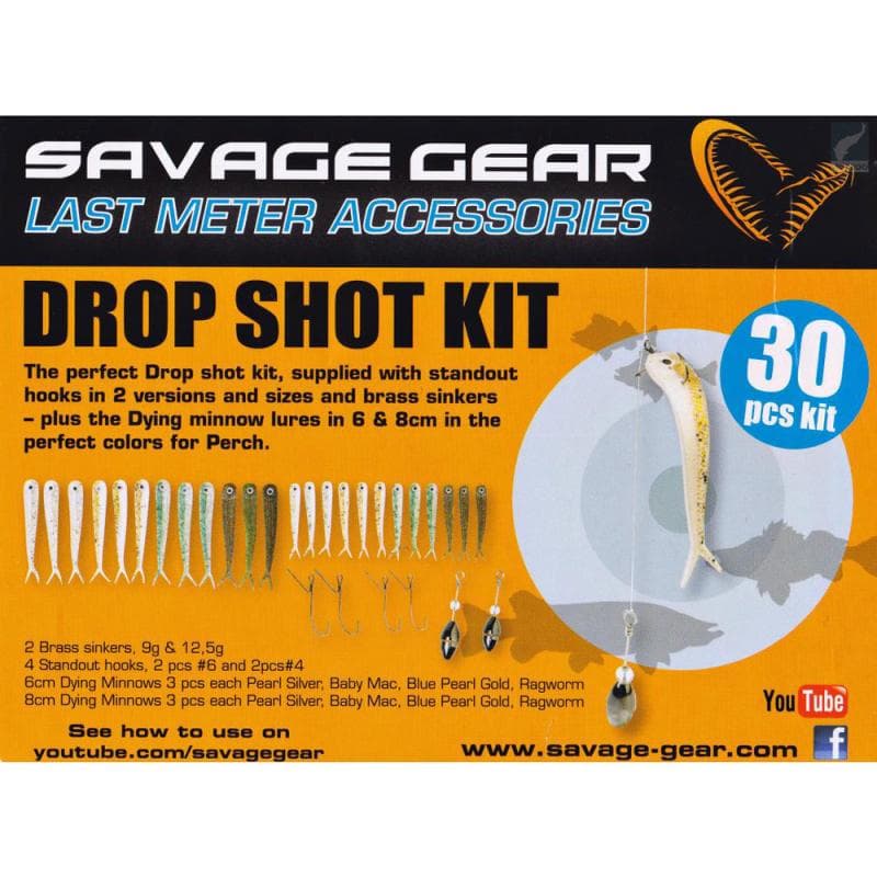 Savagear dropshot Pro Pack Kit 30pcs