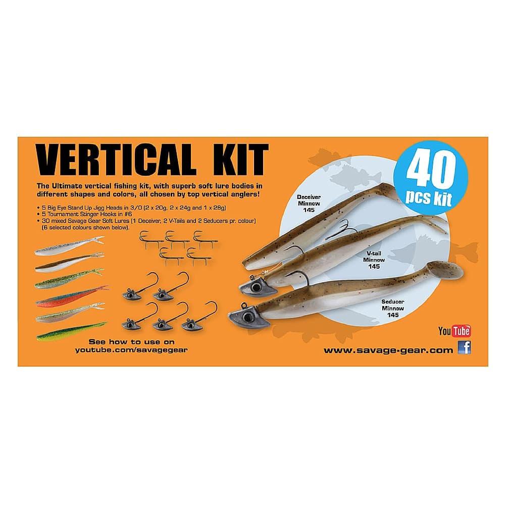 Savagear Vertical Pro Pack Kit 40pcs
