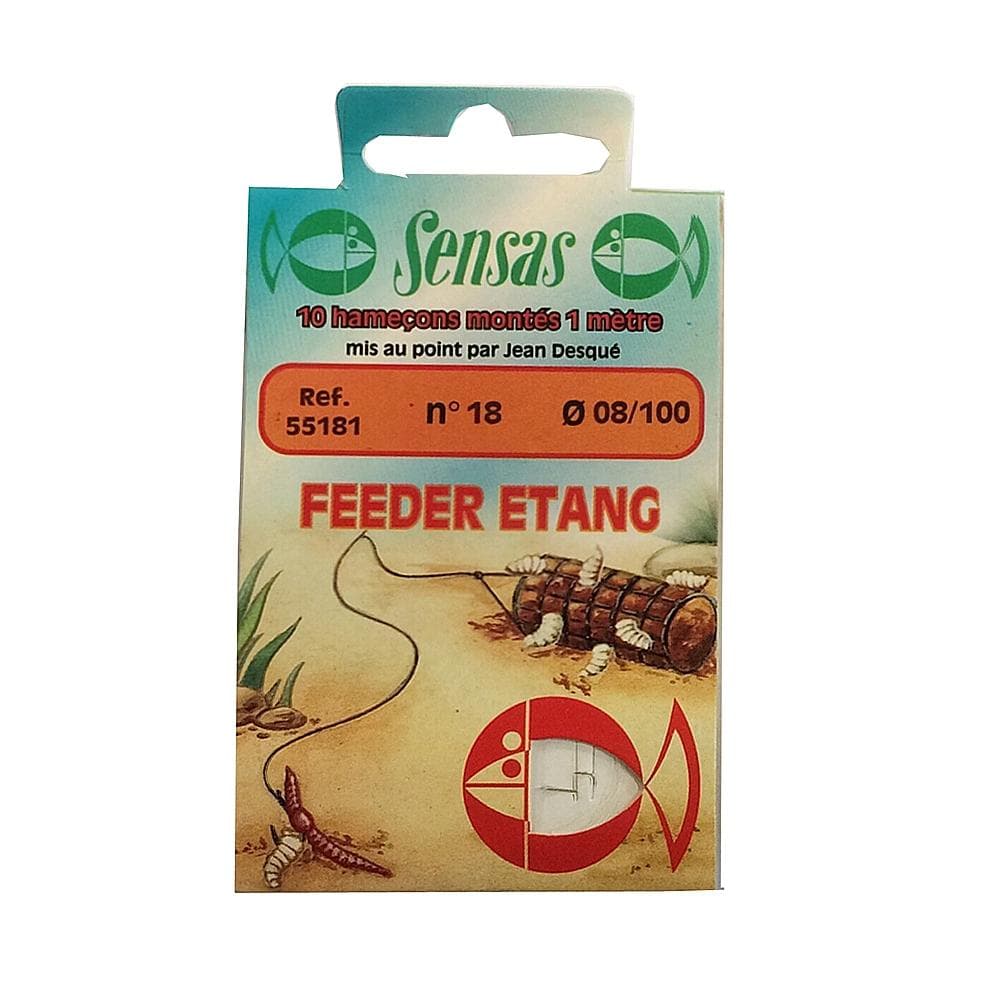 Sensas Onderlijn Feeder Etang Size 14/0.12mm
