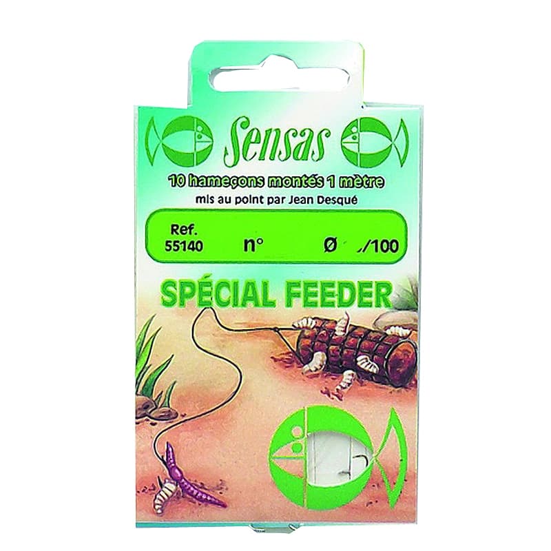 Sensas Onderlijn Special Feeder 100cm Maat 8 / 0.16mm