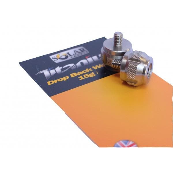 Solar P1 Titanium Drop Back Weights 15g 2st - foto 2