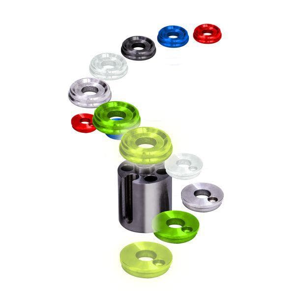 Solar Lock & Load Indicator End Caps Red
