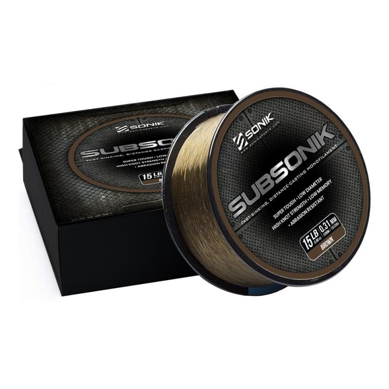 Sonik Subsonik Monofilament Brown 1200M 18LB/0.35mm - foto 2