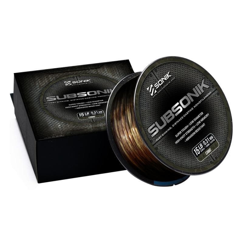 Sonik Subsonik Monofilament Camo 1200M 25LB/0.41mm - foto 2