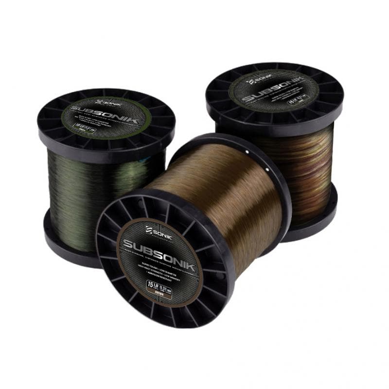 Sonik Subsonik Monofilament Camo 3000m 25LB/0.41mm