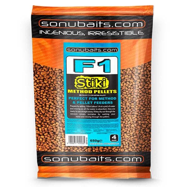 Sonubaits F1 Stiki Method Pellets 4MM