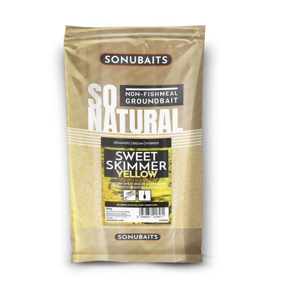Sonubaits Groundbait So Natural Sweet Skimmer Yellow 1kg