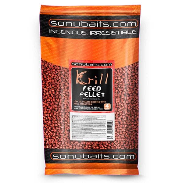 Sonubaits Krill Feed Pellets - 4MM 900g