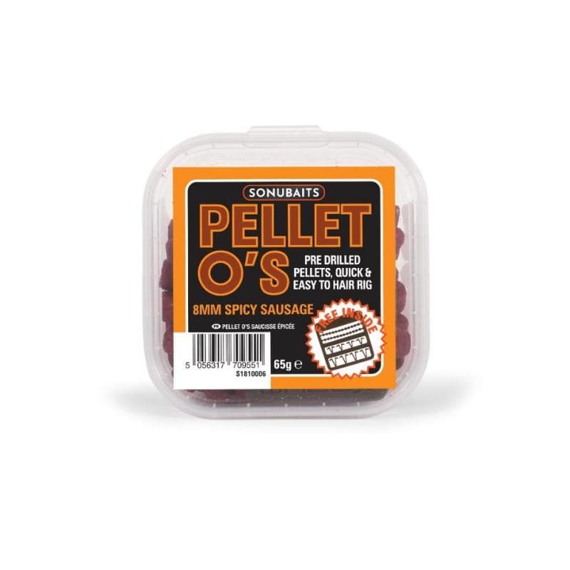 Sonubaits Pellet O's 8mm Spicy Sausage