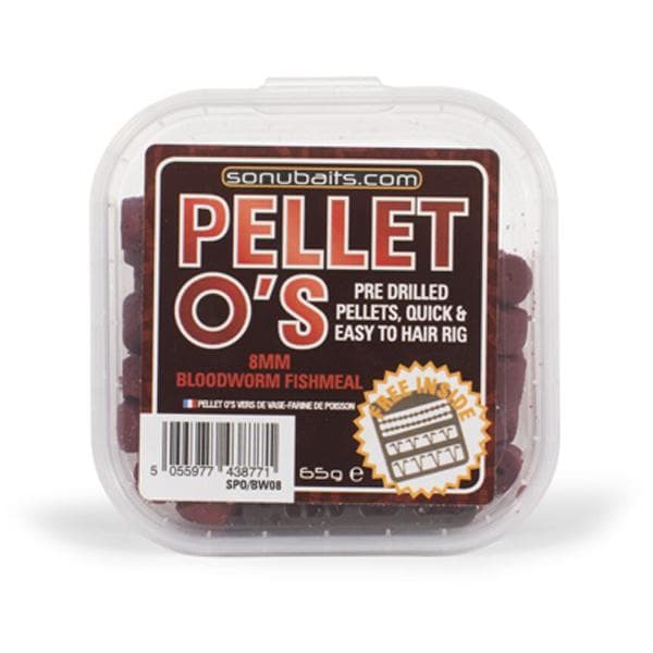 Sonubaits Pellet O's Bloodworm 8mm